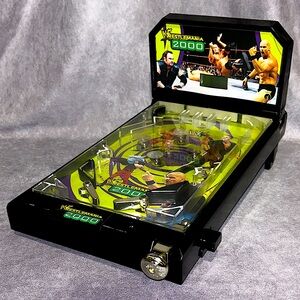 *Vintage* WWF WRESTLEMANIA 2000 Electronic Pinball Machine